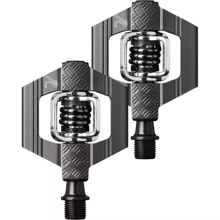 CRANKBROTHERS CANDY 2 Clip-in Pedals - Charcoal grey