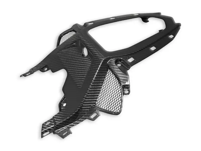 CRB118L – BMW S1000RR GLOSSY CARBON PASSENGER SEAT SUPPORT