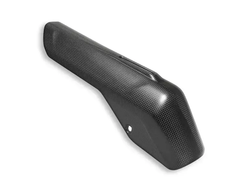 CRB121O – MTS V4 EXHAUST HEAT SHIELD AKRAPOVIC MATT CARBON