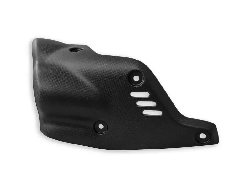 CRB127O – DIAVEL V4 RIGHT EXHAUST HEAT SHIELD MATT CARBON