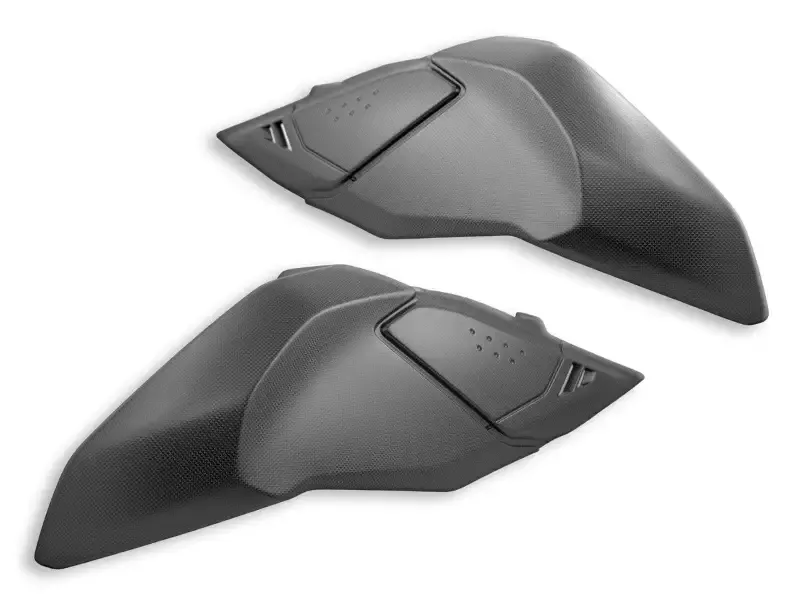 CRB151O – HM 698 MONO MATT CARBON TANK SIDE COVERS
