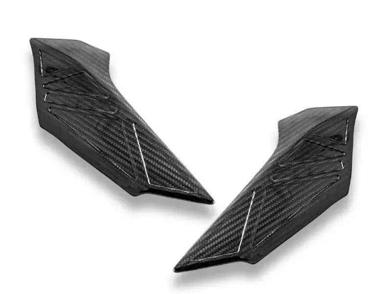 CRB186L – BMW R1300GS GLOSSY CARBON SUBFRAME CLOSING COVERS