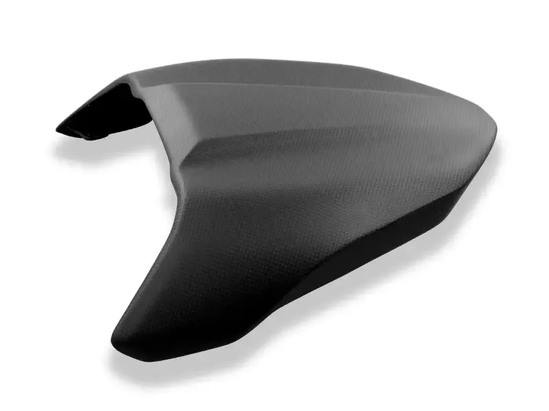 CRB74O – DIAVEL V4 MATT CARBON PASSENGER SEAT COVER