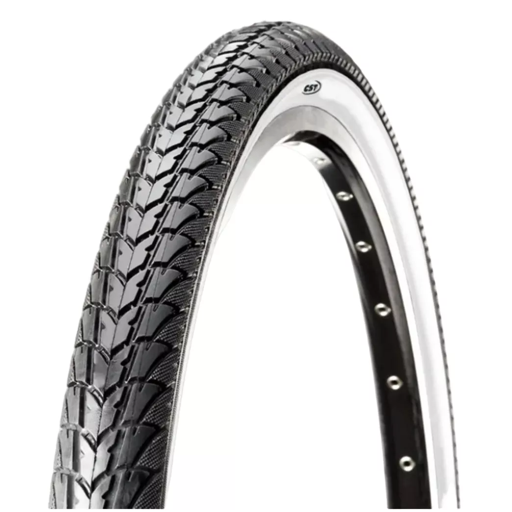 CST C1446 700 x 40C tire - white sidewall