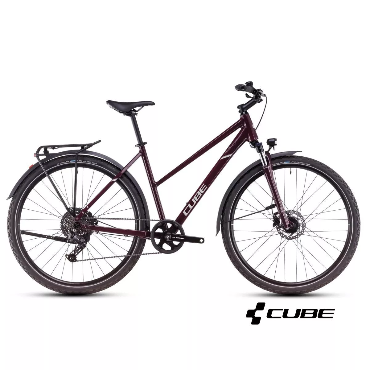 CUBE NATURE ONE ALLROAD trekking bike - amarone/lunar