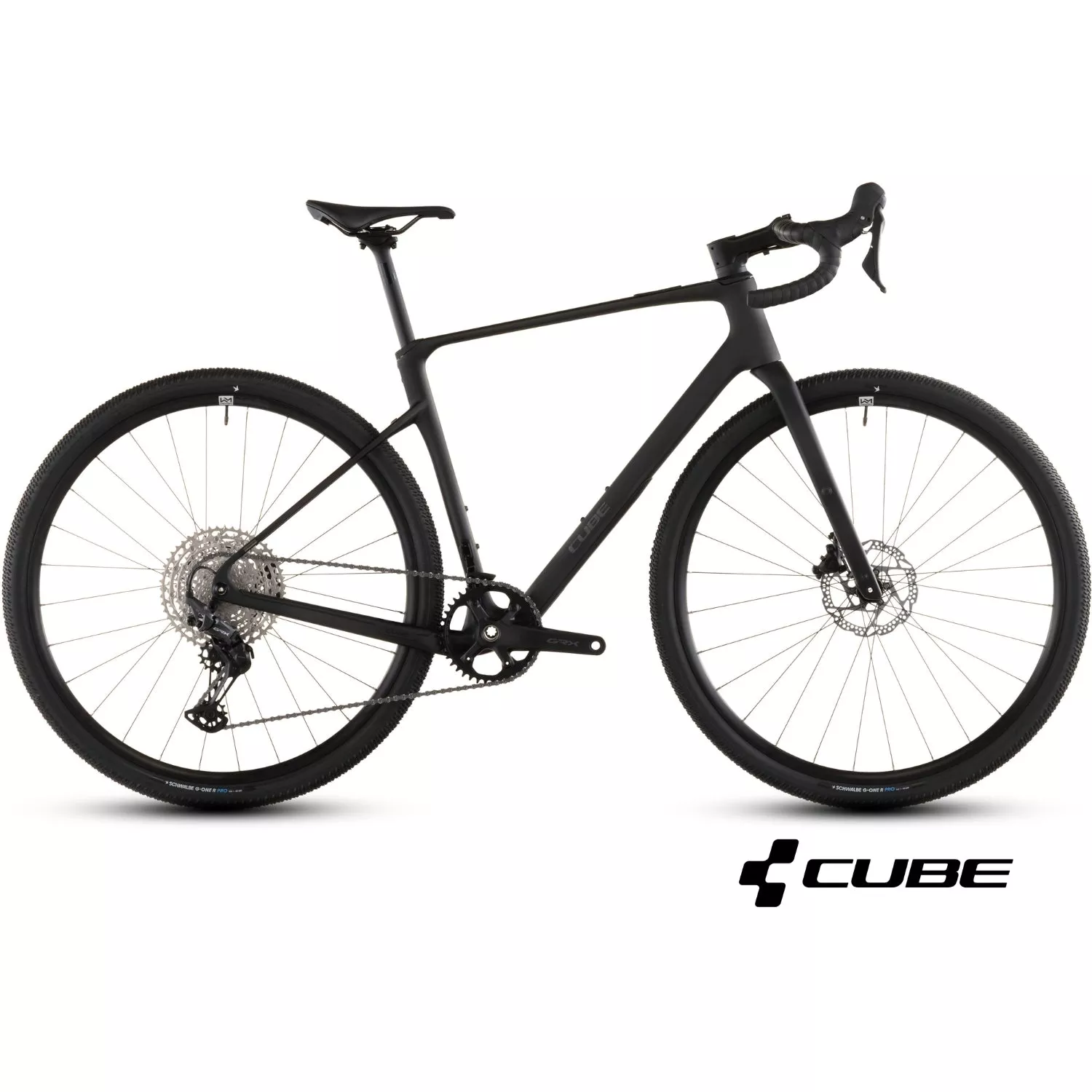 CUBE NUROAD C:62 ONE carbon gravel bike - blackline