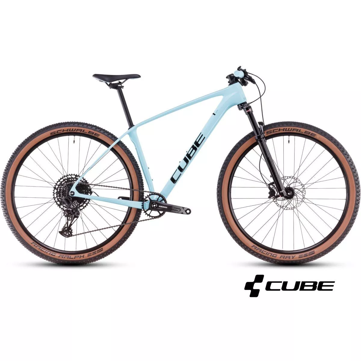 CUBE REACTION C:62 ONE 29 mountain bike - dazzlenblack