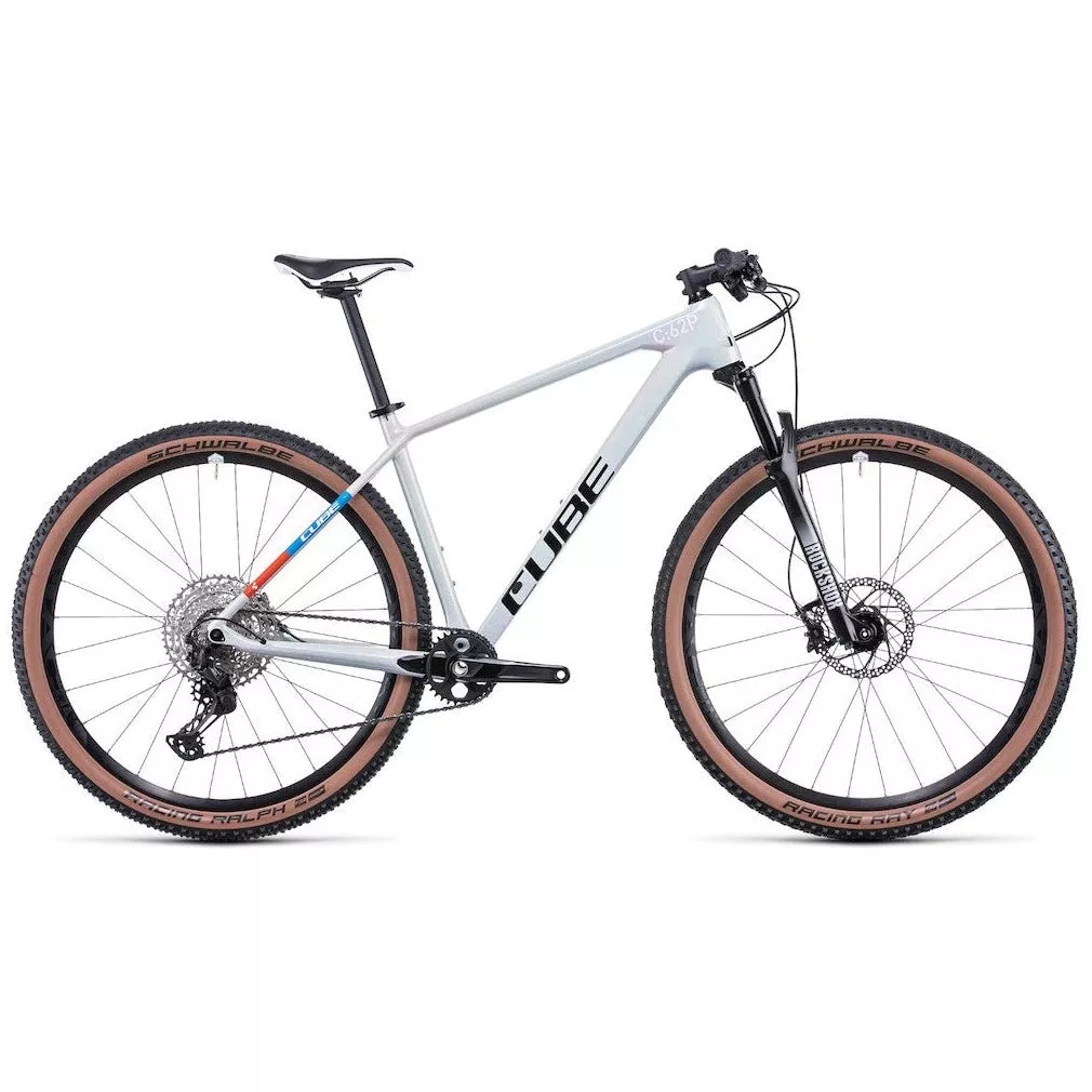 CUBE REACTION C:62 PRO bicycle - prismagrey/blue/red