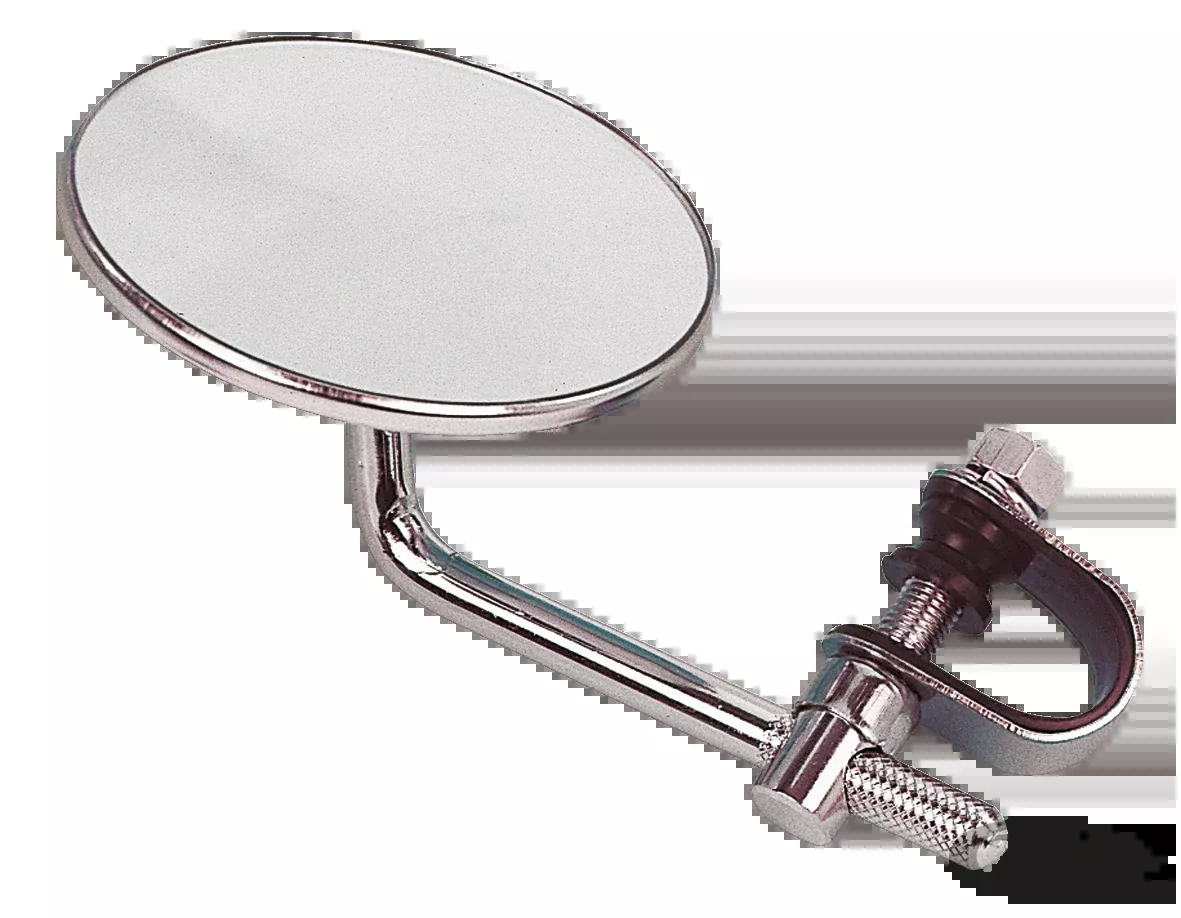 Custom 3" Round Mirror For Harley Davidson