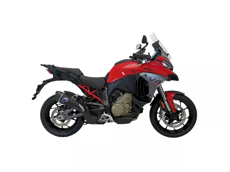 D23308040INC – TERMIGNONI HOMOLOGATED SILENCER BLACK DUCATI MULTISTRADA V4 MY 2025