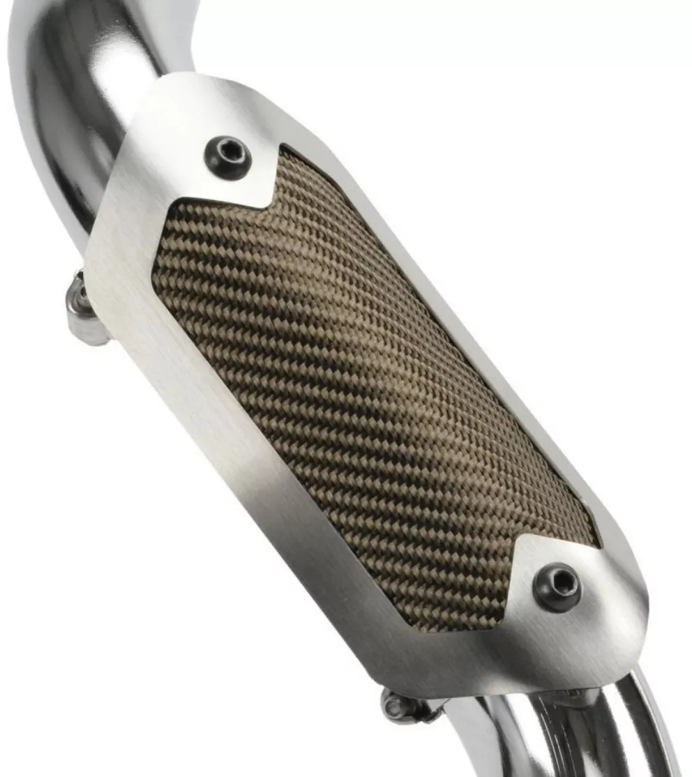 DEI Gen 3 Onyx Heat Shield Brushed and Titanium - 3.5 x 6.5 Inches
