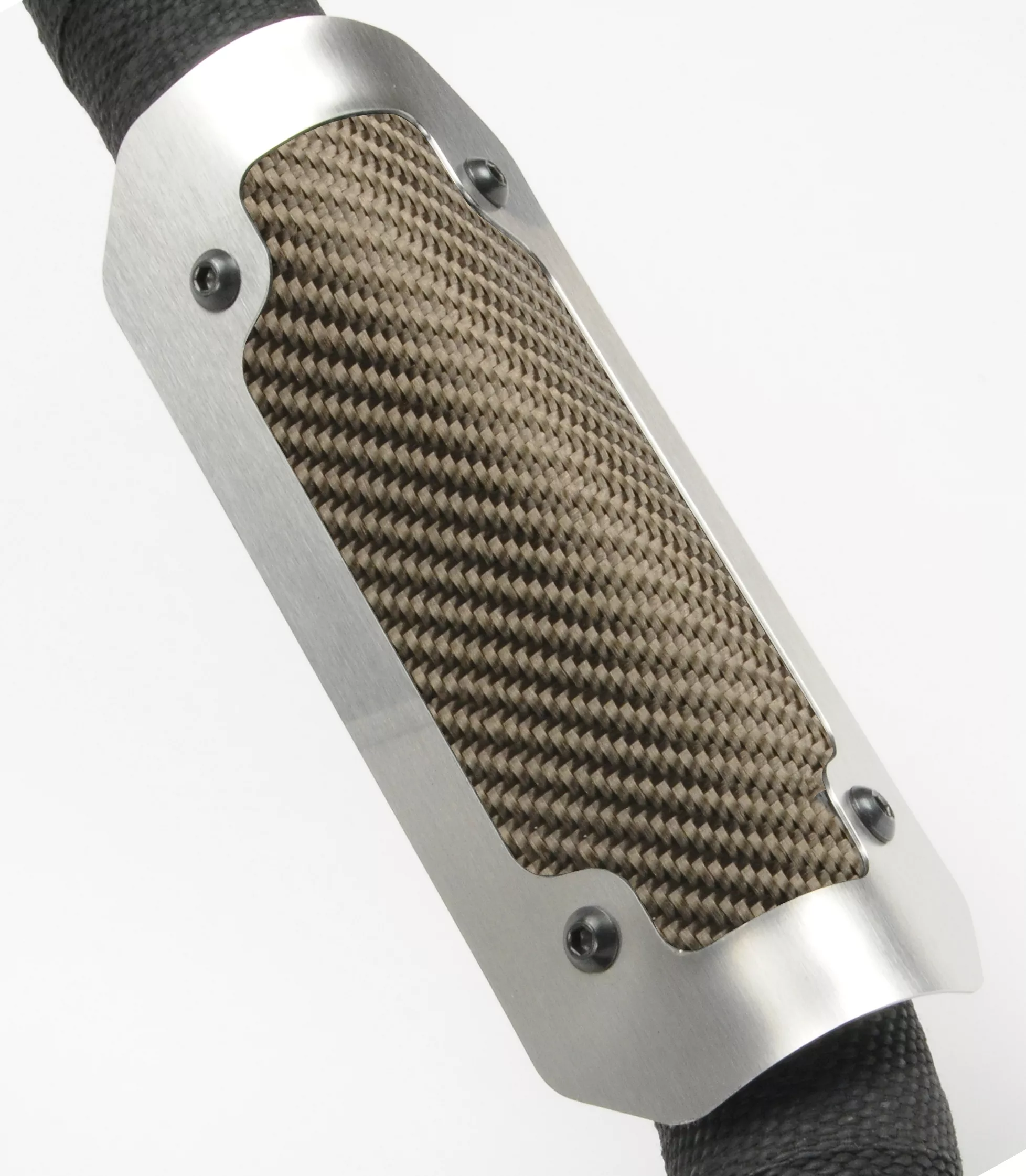 DEI Gen 3 Onyx Heat Shield Brushed/Titanium * 4 Inch x 8 Inch Exhaust Heat Protection