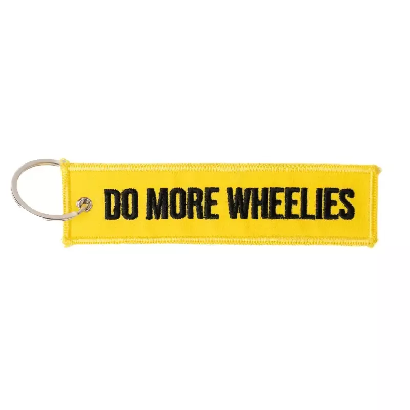 ‘Do More Wheelies’ Keychain