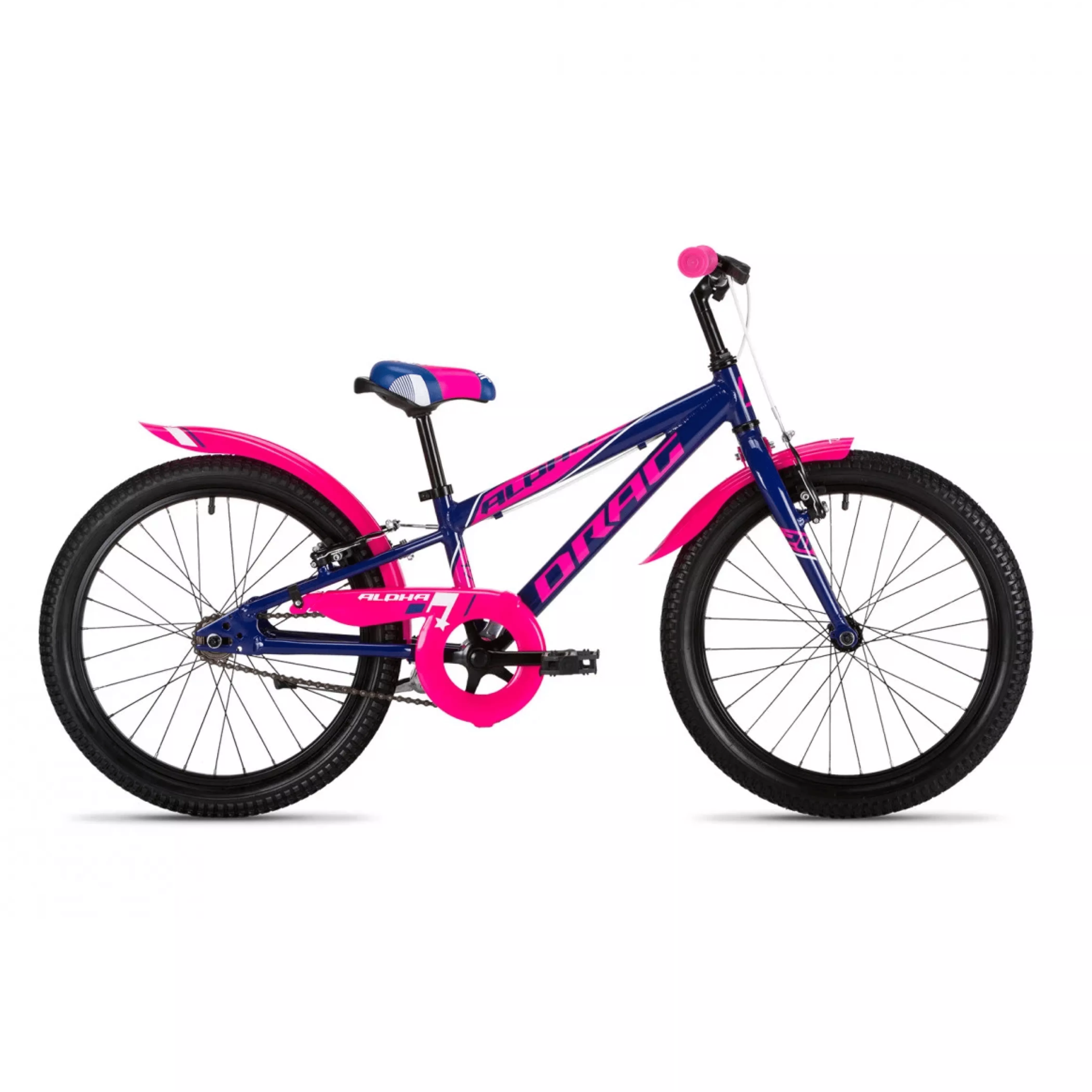 DRAG ALPHA 20 kids bike - pink/blue