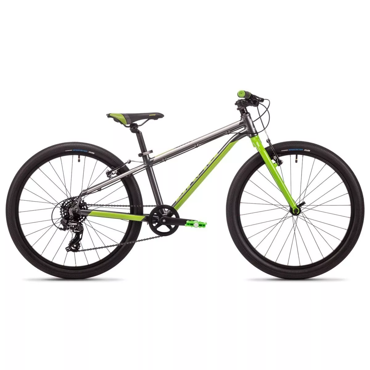DRAG BADGER LITE 24 kids bike - grey/green