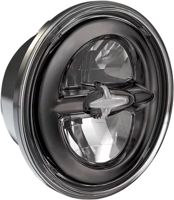 DRAG SPECIALTIES 5.75" Reflector Style LED Headlamp - Dark Chrome 0555954