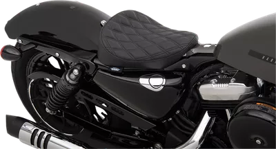 DRAG SPECIALTIES Bobber Solo Seat - Double Diamond - XL '10-'22 0804-0739