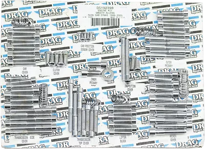 DRAG SPECIALTIES Bolt Kit - Engine - Socket-Head - Smooth - Twin Cam MK371S