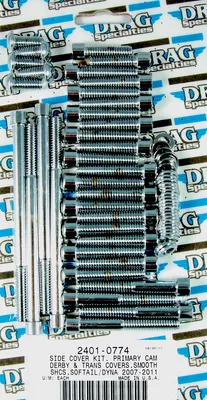 DRAG SPECIALTIES Bolt Kit - Transmission - Smooth - Softail MK695S