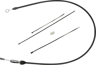 DRAG SPECIALTIES Clutch Cable - Upper - 44" - Black/Black 6323410HE