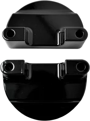 DRAG SPECIALTIES Fender-To-Fork Adapters - Gloss Black 1410-0065