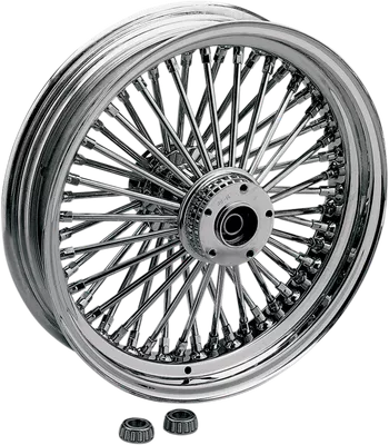 DRAG SPECIALTIES Front Wheel - Single Disc/No ABS - Chrome - 16"x3.50" - '00-'06 FLST 04635-2006S