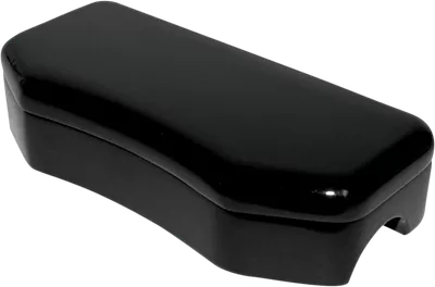 DRAG SPECIALTIES Handlebar Clamp - Buffalo - Smooth - Hidden - Black 0602-0349