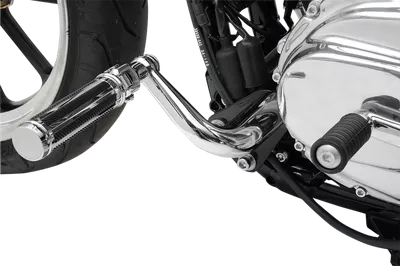 DRAG SPECIALTIES Highway Peg Mount - Black/Chrome - XL 056217