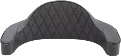 DRAG SPECIALTIES King-Pak Pad - Double Diamond - Black Thread 0822-0435