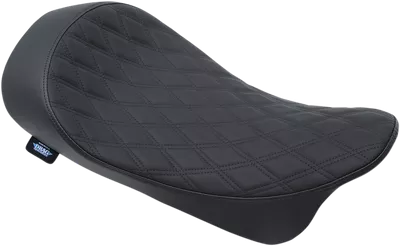 DRAG SPECIALTIES Low Solo Seat - Double Diamond - FL '08-'22 0801-1152