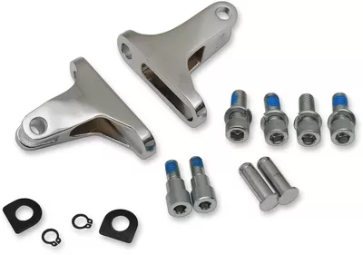 DRAG SPECIALTIES Passenger Footpeg Mount - Chrome 77825