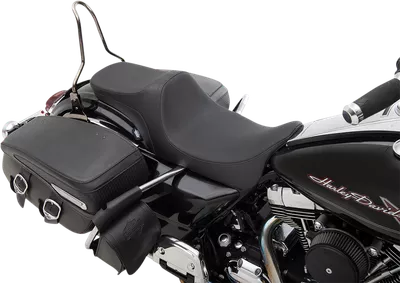 DRAG SPECIALTIES Predator III 2-Up Seat - Smooth - FL '08-'22 0801-1303