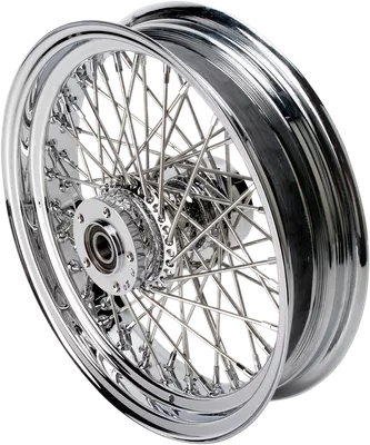 DRAG SPECIALTIES Rear Wheel - 60 Spoke - Single Disc/No ABS - Chrome - 16"x3.50" 04636-0450-08RS