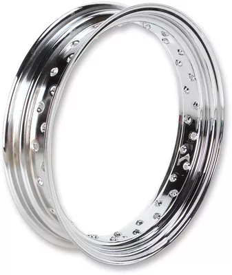 DRAG SPECIALTIES Rim - 40 Spoke - Steel - Chrome - 4.25 X 18" 03844-00SC
