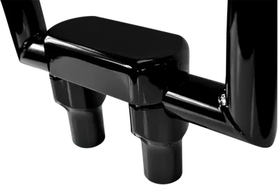 DRAG SPECIALTIES Risers - 3" - Big Buffalo - Top - Black 0602-0603