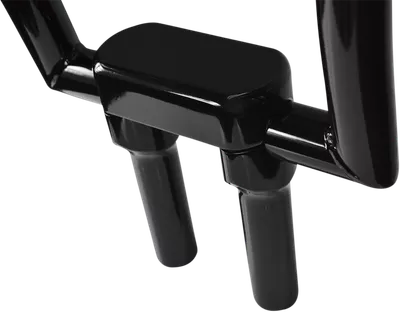 DRAG SPECIALTIES Risers - 6" - Big Buffalo - Top - Black 0602-0609