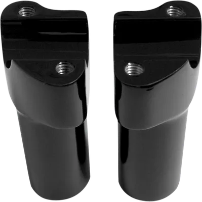 DRAG SPECIALTIES Risers - Buffalo - 3" - Black 0602-0351
