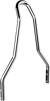 DRAG SPECIALTIES Round Tapered Sissy Bar - Chrome - 10.59"H x 9.56"W 50263616