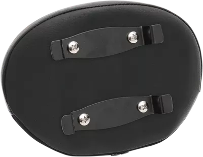 DRAG SPECIALTIES Smooth Oval Sissy Bar Pad - Black 0822-0343