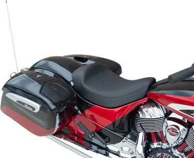 DRAG SPECIALTIES Solo Seat - Smooth - Vinyl - '14-'22 Indian 0810-2265