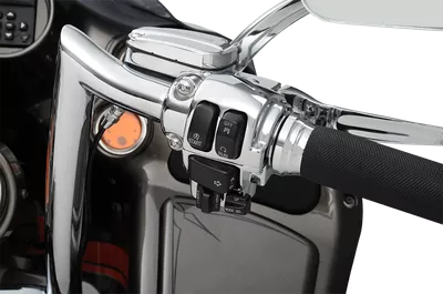 DRAG SPECIALTIES Switch Housing - Cruise - Chrome H07-0783