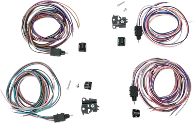 DRAG SPECIALTIES Switch Kit - Radio/Cruise - Black H18-0337/60