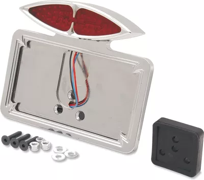DRAG SPECIALTIES Taillight/License Plate Mount - Cateye 76388