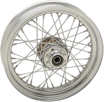 DRAG SPECIALTIES Wheel - Laced - 40 Spoke - Front - Chrome - 16x3 - '07-'17 FLST 64545A