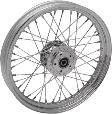 DRAG SPECIALTIES Wheel - Laced - 40 Spoke - Front - Chrome - 19x2.5 - '06-'07 XL 64553