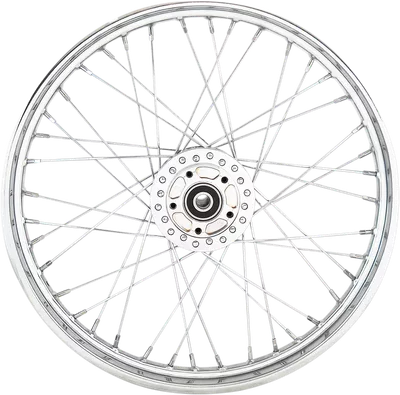 DRAG SPECIALTIES Wheel - Laced - 40 Spoke - Front - Chrome - 21x2.15 - '06-'07 XL 64540