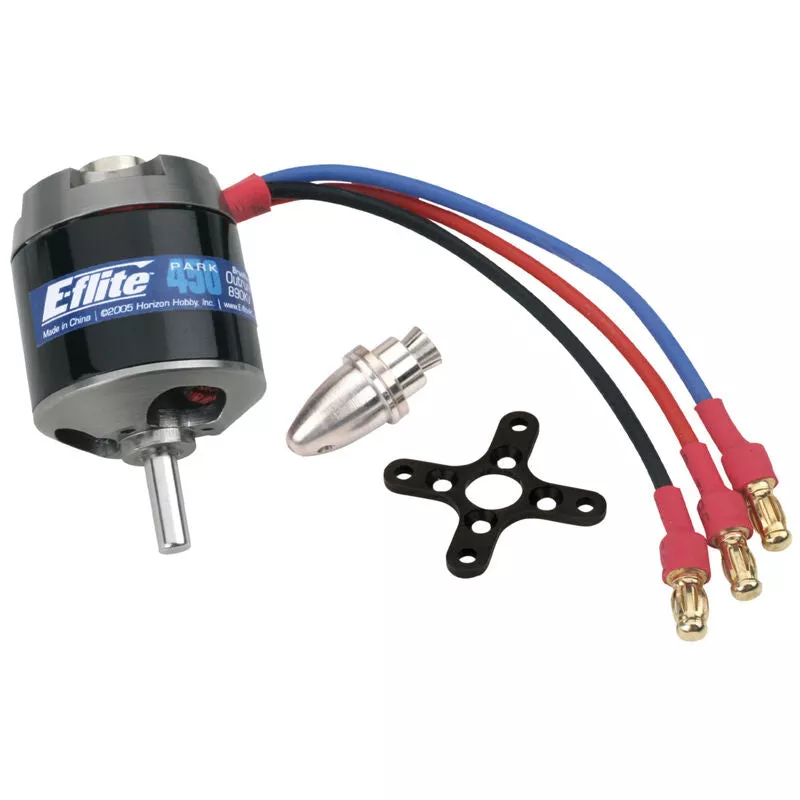 E-flite Park 450 Brushless Outrunner Motor, 890Kv: 3.5mm Bullet