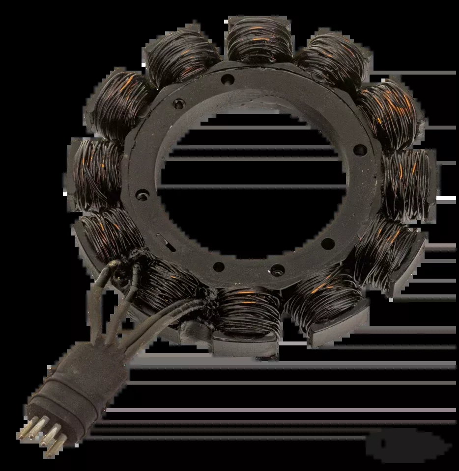 Eastern stator BT70-75 unmolded 4-wire For Harley-Davidson