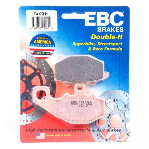 EBC - Double-H Superbike Brake Pad Sintered Metal - REAR (FA192HH)
