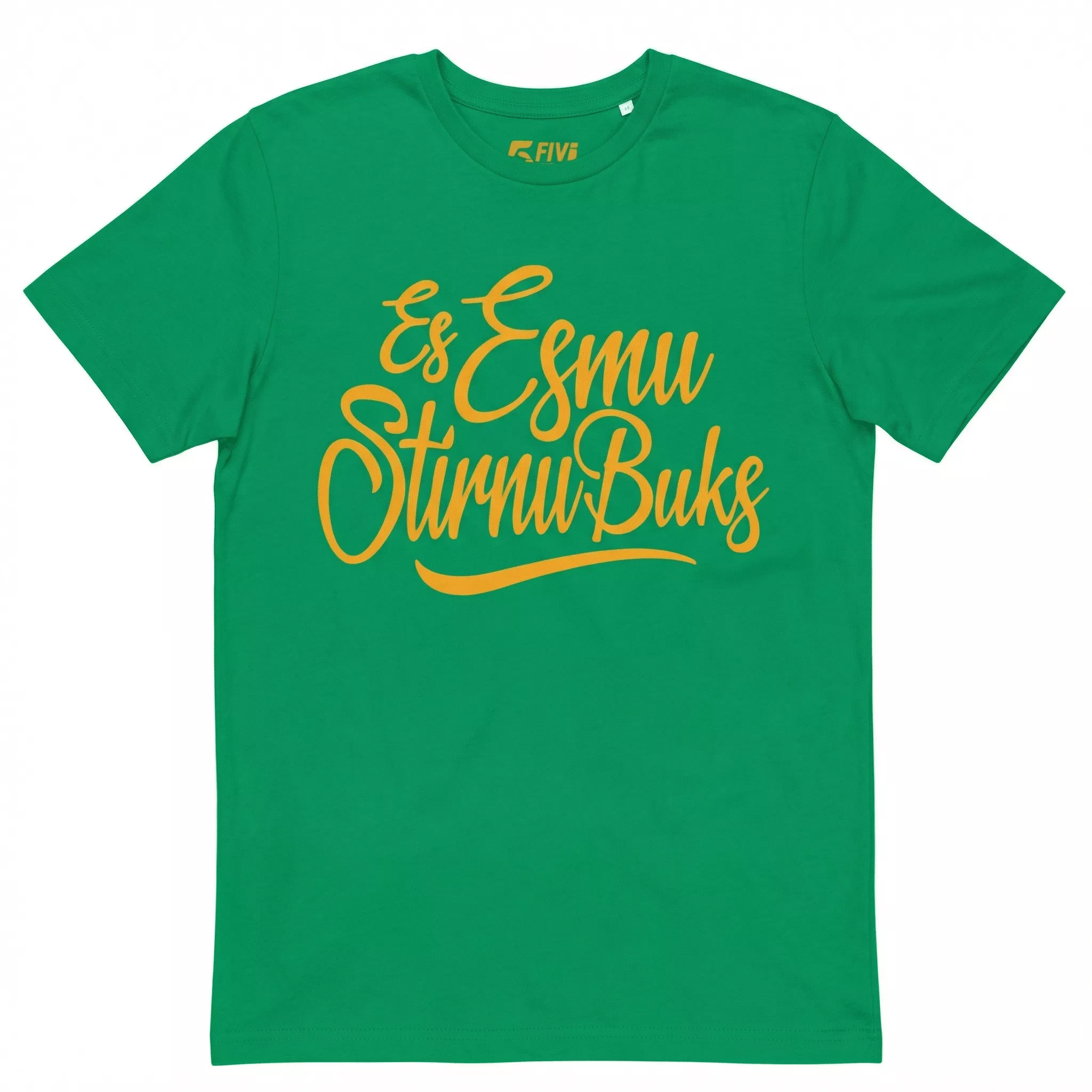 ELEVEN ROE BUCK T-shirt - green/orange